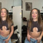 Camila Cabello flaunts her cleavage in a crop top