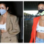Malaika Arora shows two ways to wear a crop top with blazers