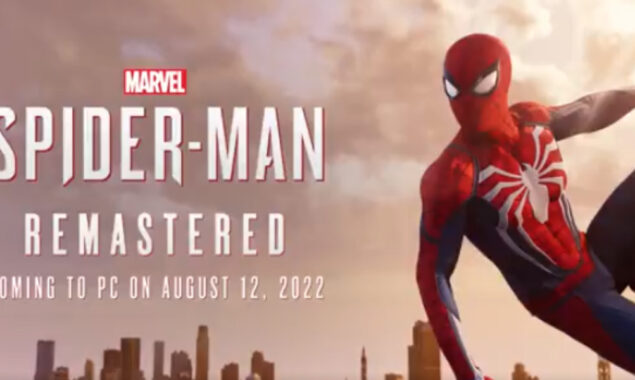 Marvel’s Spider-Man Remastered will be released for PC in August