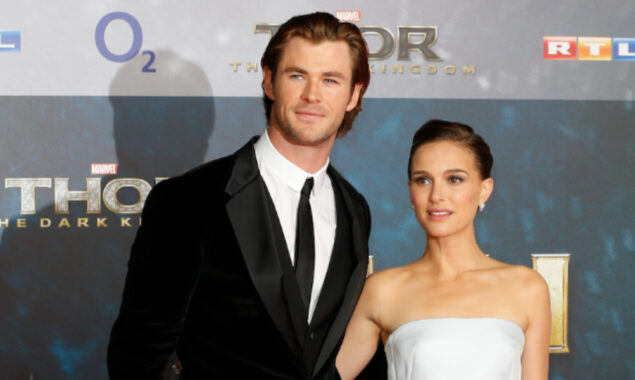 Natalie Portman saw Chris Hemsworth at school pick-up and laughed