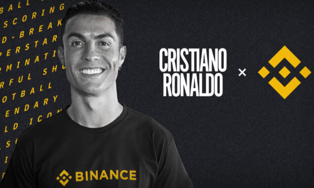 Cristiano Ronaldo announces NFT deal with Binance