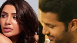Samantha wishes her co-star Nithiin on 20th year in Tollywood