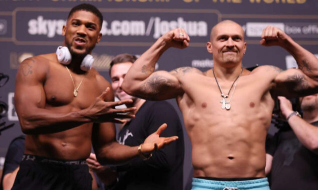 Anthony Joshua ready to fight against Oleksandr Usyk in Saudi Arabia