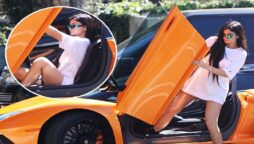 Kylie jenner lamborghini