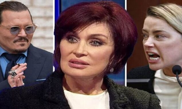 Sharon Osbourne describes Johnny Depp and Amber Heard’s marriage as “ugly” and “intense.”