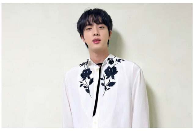 BTS Jin in LA for an amazing music video shoot with Bang PD