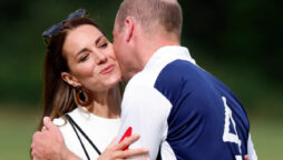 Kate Middleton, Prince William shares rare PDA moment