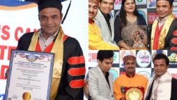 Rajpal Yadav hounared with Doctrate degree in Arts from IOUHHSP