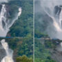 Viral Video: Goa’s Dudhsagar Falls look stunning