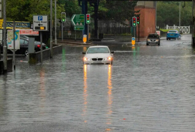 Londonderry and Strabane rescue six during heavy rain
