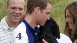 Prince William and Kate Middleton bring dog to polo match