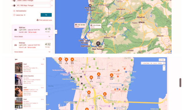 Bing Maps adds distance calculating and other features for travelers