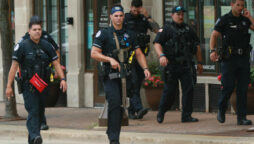 Police arrest suspect after gunman slain six at a July 4th parade in US