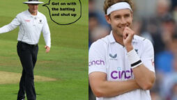 stuart broad told to shut up