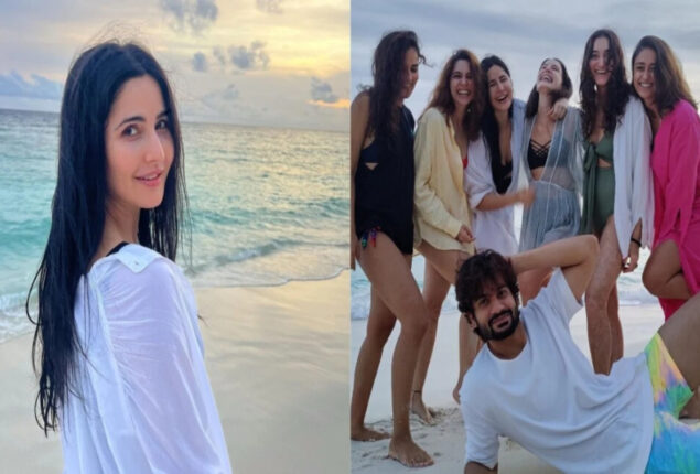 Katrina Kaif posted a series of photos on the beach on her birthday