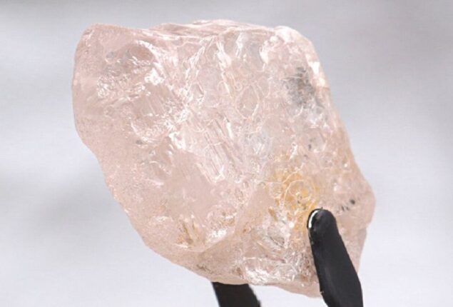 Lulo Rose: Angola pink diamond believed to be largest found in 300 years