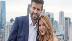 Gerard Pique was seen listening to Shakira’s song following his tragic divorce