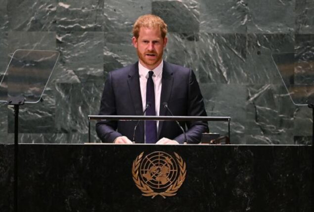 Prince Harry is among world leaders taunted by Justice Alito