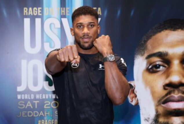 Anthony Joshua to use lesson from Usyk defeat in rematch