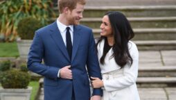 Meghan Markle “touches his elbow,” to reassure Prince harry