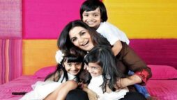 Farah Khan breaks plates with kids following Greek tradition