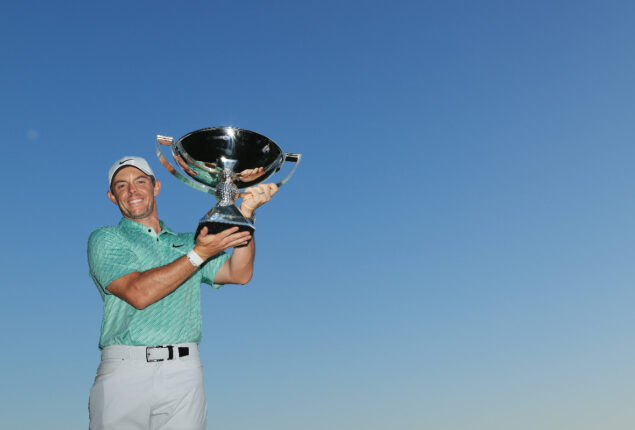 Rory McIlroy rallied from 6 strokes down in final round to win his third FedEx Cup title