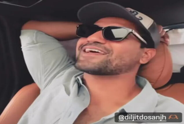 Vicky Kaushal begins work while jamming to “Koka” by Diljit