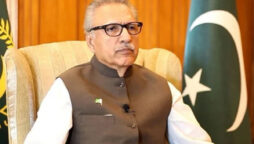 Arif Alvi appeals to international donors to aid flood victims