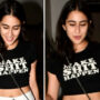 Sara Ali Khan steps out in a cropped tee and white shorts