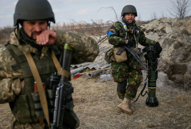 Ukrainian forces “shape” for a counteroffensive