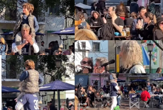 small boy in Argentina