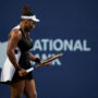 Serena Williams starts U.S. Open bid against Kovinic