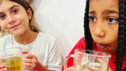 Scott Disick enjoys ‘tea time’ with Penelope and North West