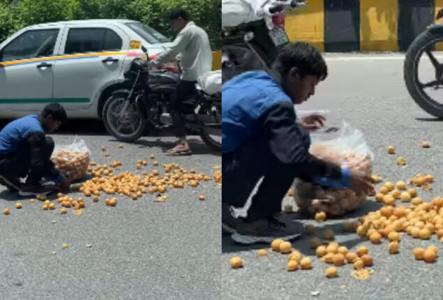 Man trolled for posting golgappa vendor video