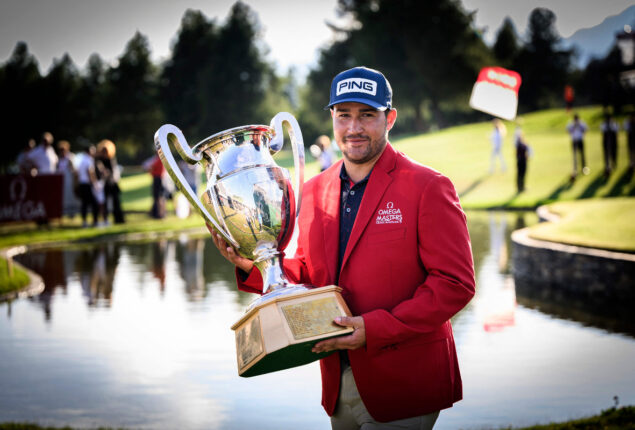 South Africa’s Thriston Lawrence won European Masters at Crans-Montana