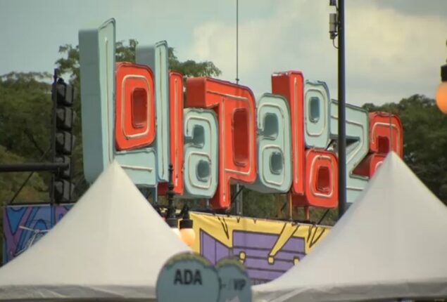 During Erica Banks’ performance at Lollapalooza, BTS ARMYs enter the stage