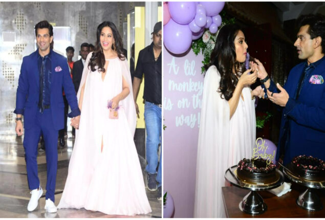 Bipasha Basu and Karan Singh celebrate second baby shower