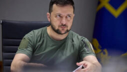 Volodymyr Zelensky marks a year of Russia’s invasion with a speech