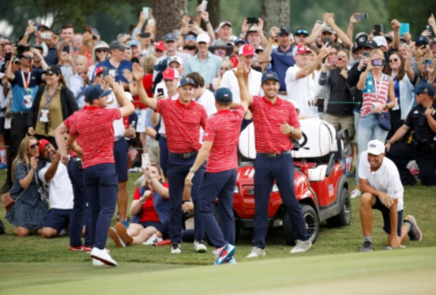 United States clinches ninth consecutive Presidents Cup