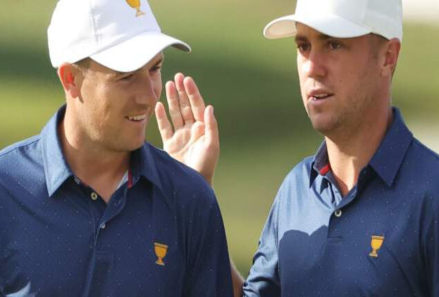 US leads international team 10-4 after three days