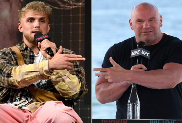 Jake Paul says UFC president is acting like an ex-girlfriend