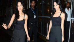 Shraddha Kapoor spotted in an all-black outfit  in the city