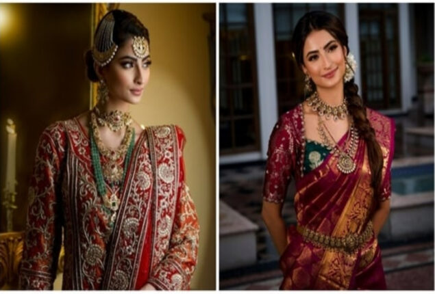 Palak Tiwari dresses in traditional attire for photoshoot