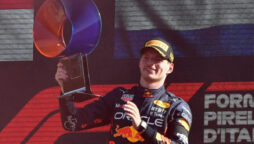 Max Verstappen wins Italian GP title