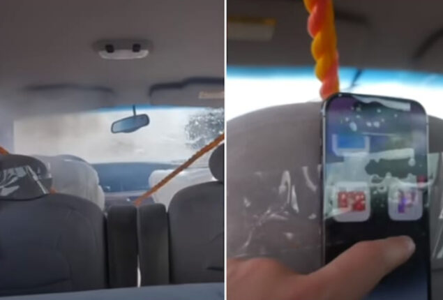 YouTuber’s car crash experiment goes viral