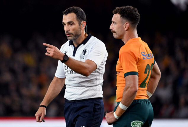 Referee Mathieu Raynal takes ‘100% responsibility’ for Australia-New Zealand decision