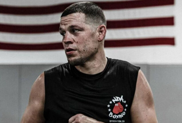 Nate Diaz challenges The Rock after leaving UFC