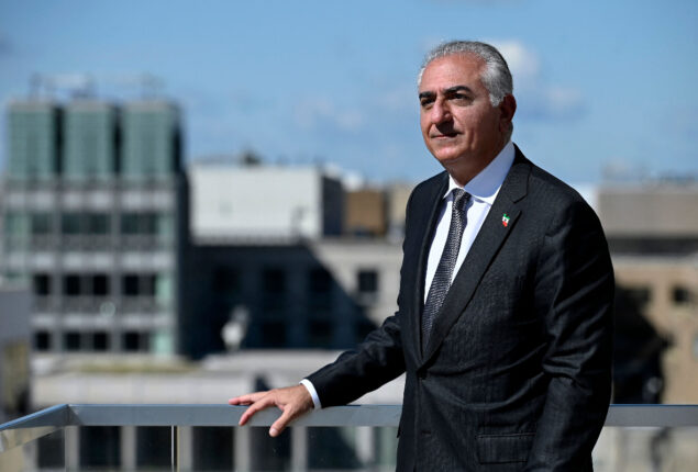 Reza Pahlavi hails Iran’s ‘revolution for and by women’