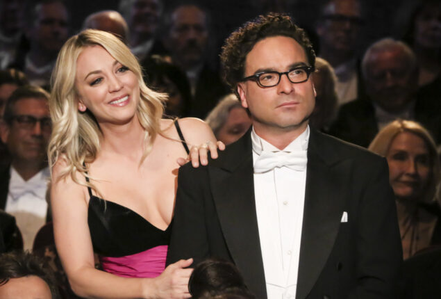 Johnny Galecki and Kaley Cuoco reveal they had to hide their romance