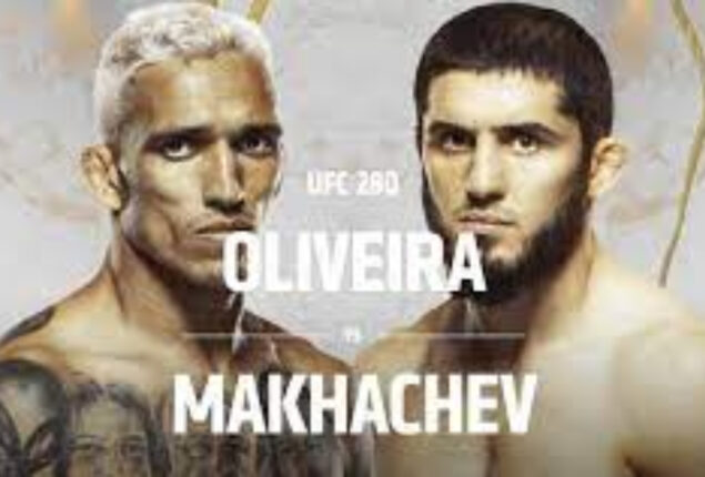 How to watch Oliveira vs Makhachev at UFC 280